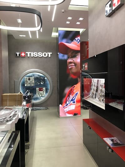 Vendita ledwall tissot